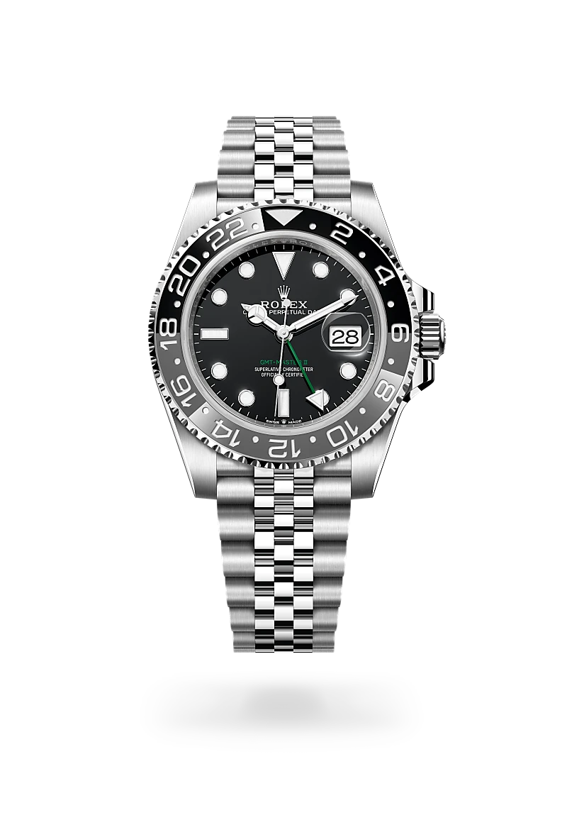 GMT-Master II Oyster, 40 mm, Oystersteel M126710GRNR-0003
