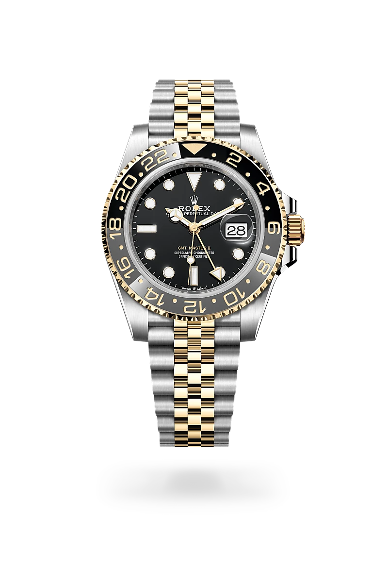 GMT-Master II Oyster, 40 mm, Oystersteel and yellow gold Reference 126713GRNR