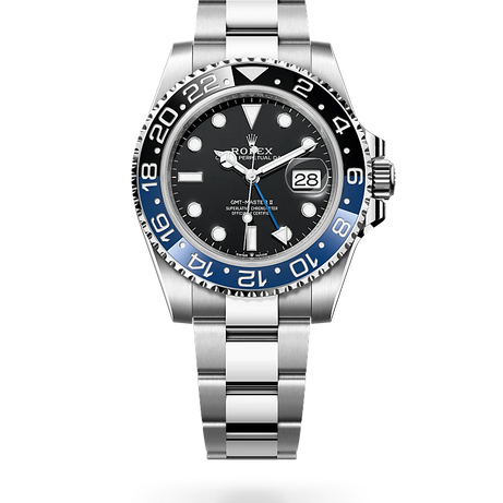 GMT-Master II Oyster, 40 mm, Oystersteel M126710BLNR-0003