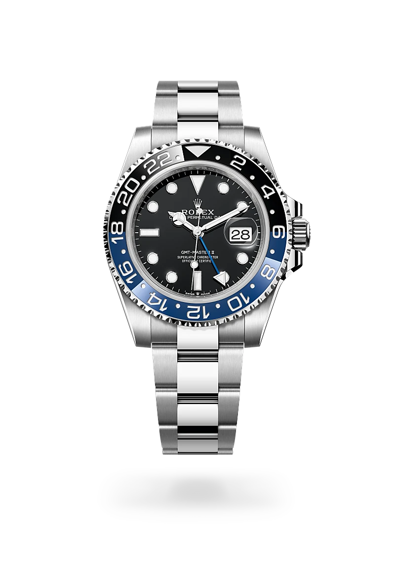 GMT-Master II Oyster, 40 mm, Oystersteel M126710BLNR-0003