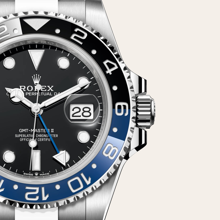 GMT-Master II Oyster, 40 mm, Oystersteel M126710BLNR-0003