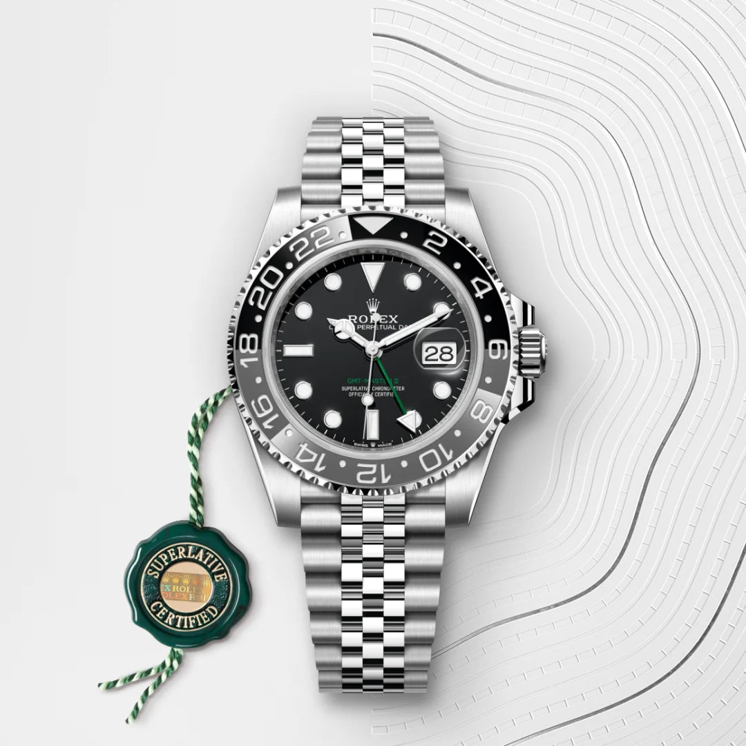 GMT-Master II Oyster, 40 mm, Oystersteel M126710GRNR-0003