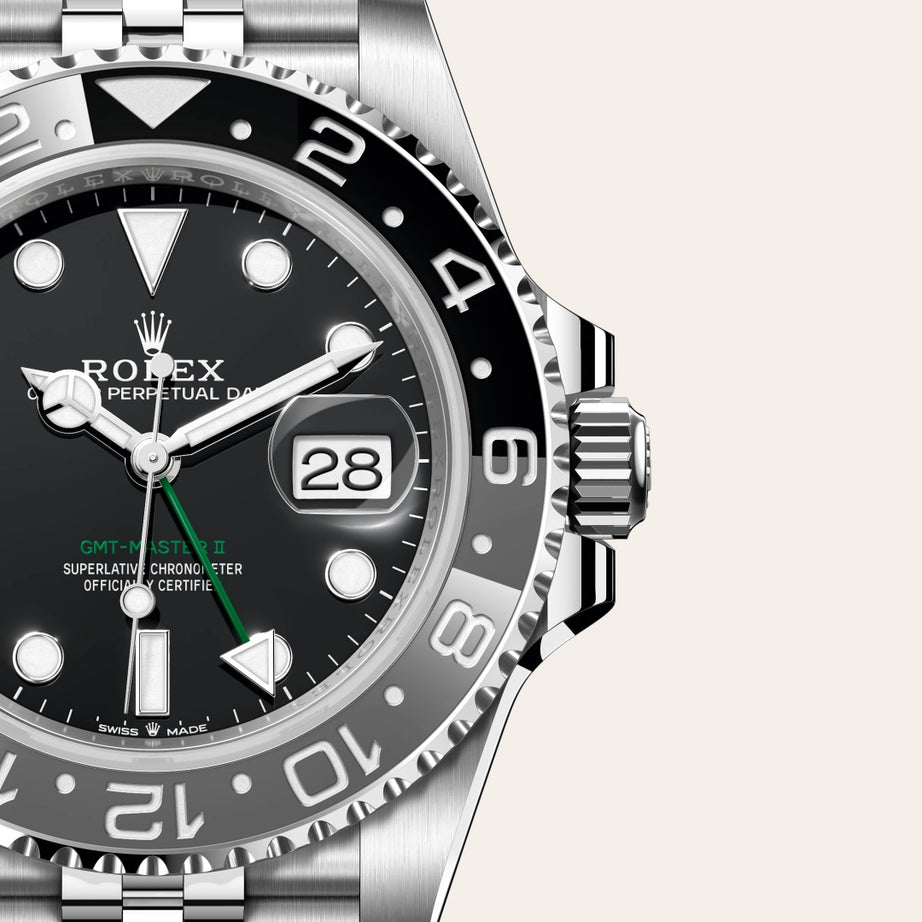 GMT-Master II Oyster, 40 mm, Oystersteel M126710GRNR-0003