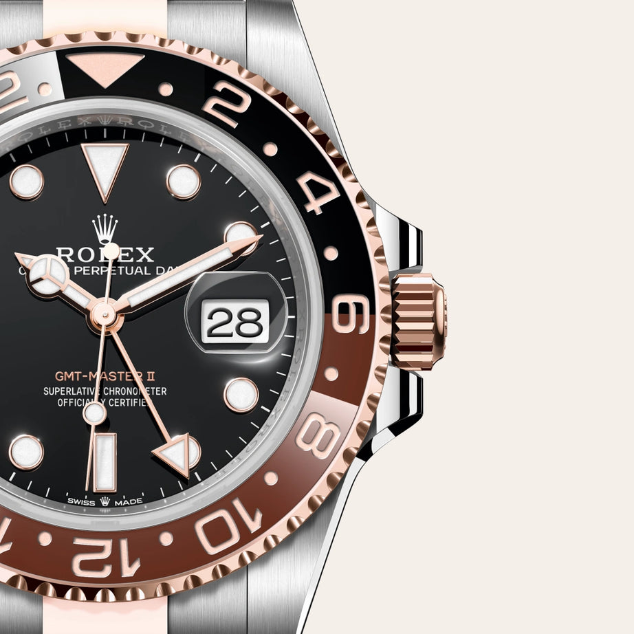 GMT-Master II Oyster, 40 mm, Oystersteel and Everose gold M126711CHNR-0002